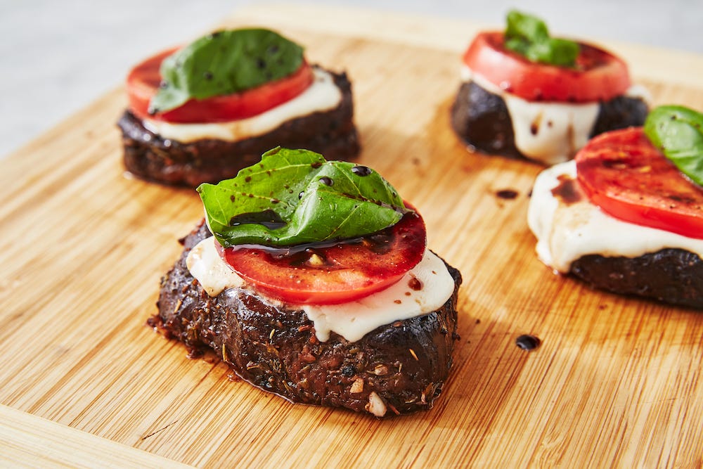 pollo relleno caprese