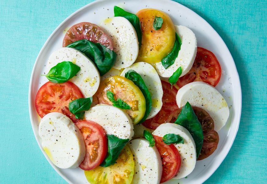 Heirloom Tomato Salad - Delish Knowledge