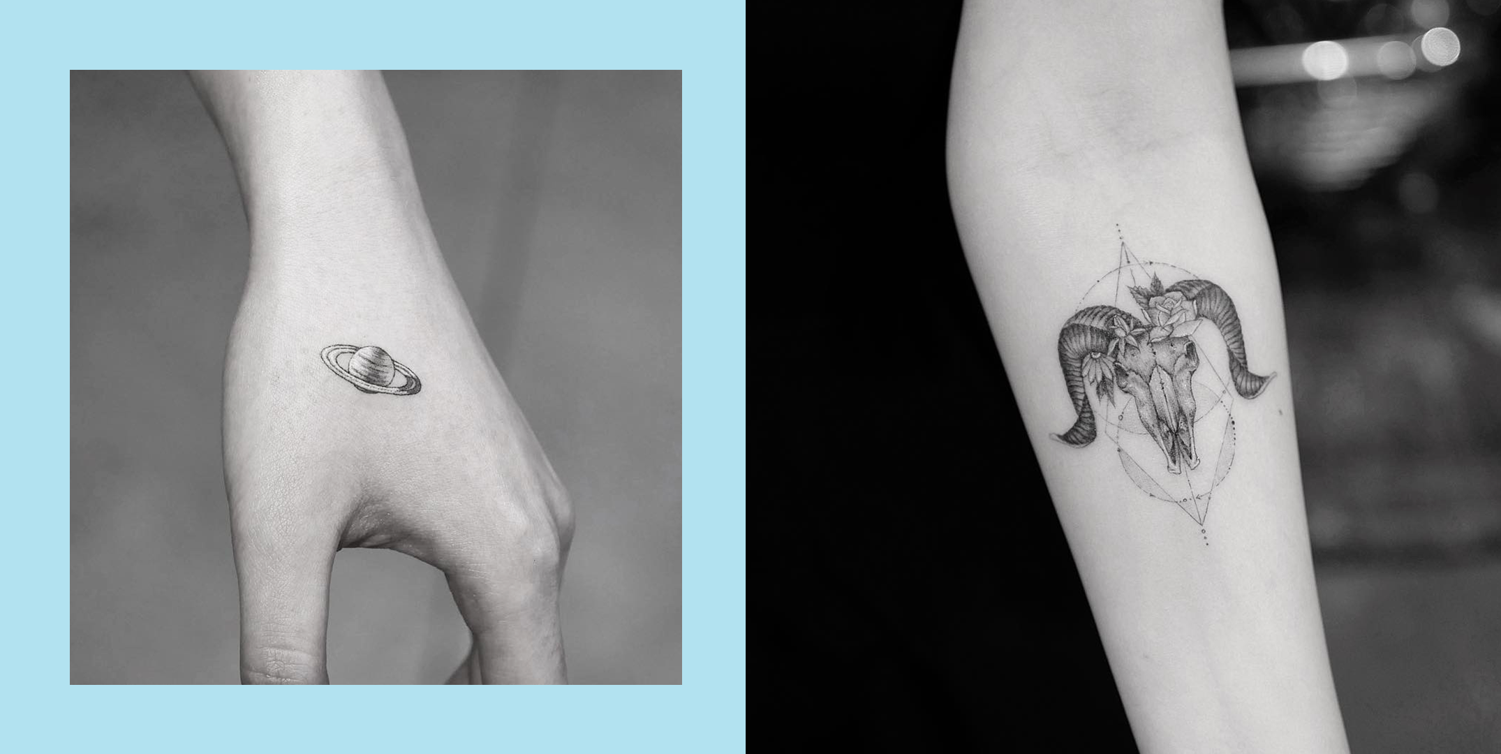 55 Best Capricorn Tattoo Designs  Main Meaning is 2019