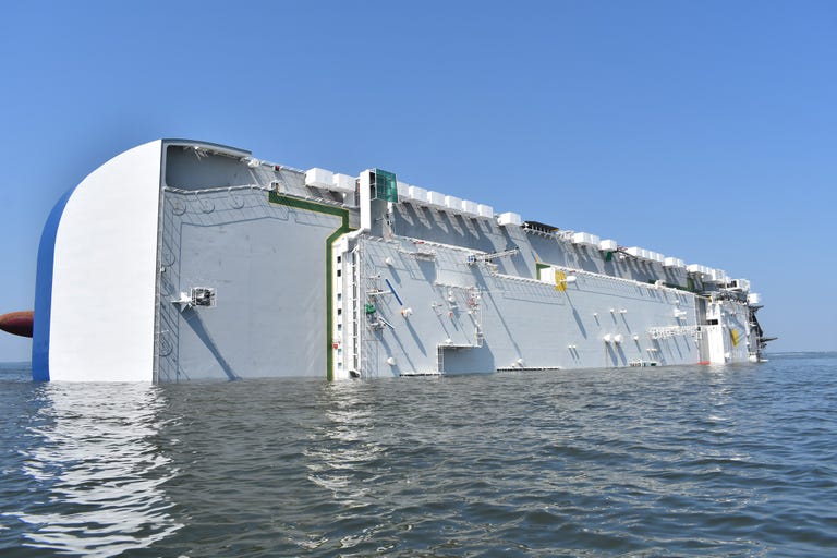 Cargo Ship Capsizes with Thousands of New Cars on Board