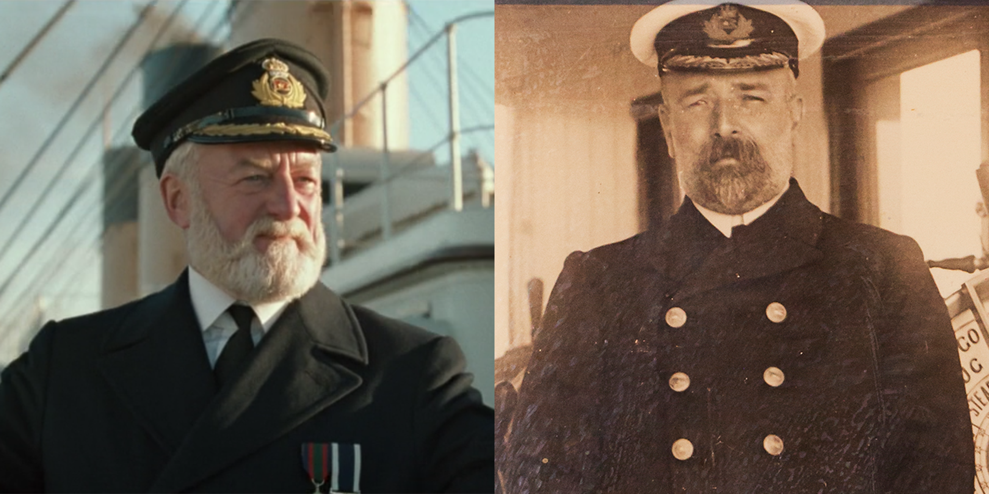 19 Photos of Titanic Characters With Their Real-Life Counterparts