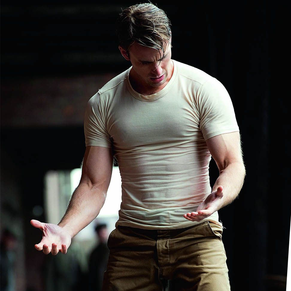 Chris Evans S Captain America Muscle