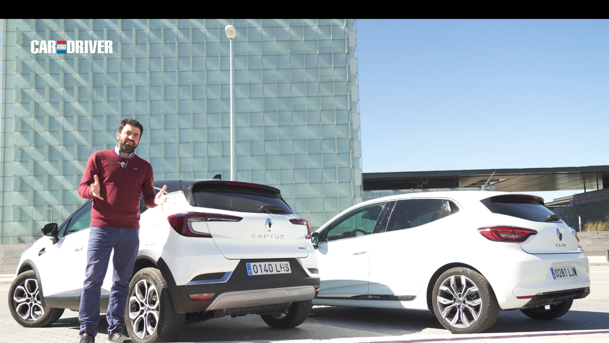 preview for Renault Captur VS. Renault Clio E-Tech: Probamos los híbridos de Renault en vídeo