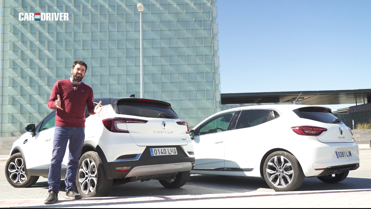 preview for Renault Captur VS. Renault Clio E-Tech: Probamos los híbridos de Renault en vídeo