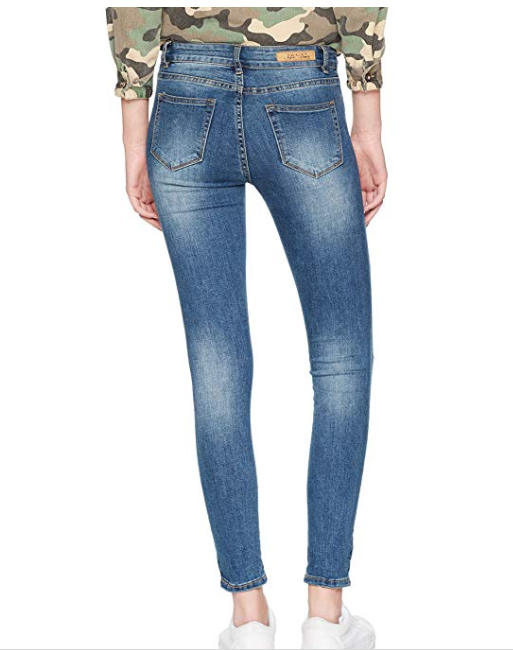 Denim, Jeans, Clothing, Blue, Pocket, Waist, Ankle, Leg, Textile, Joint, 