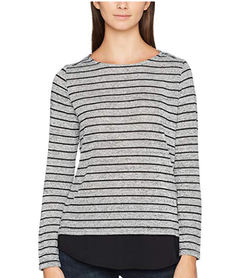 Clothing, Sleeve, Shoulder, Neck, Long-sleeved t-shirt, Outerwear, Top, Sweater, Joint, Jersey, 