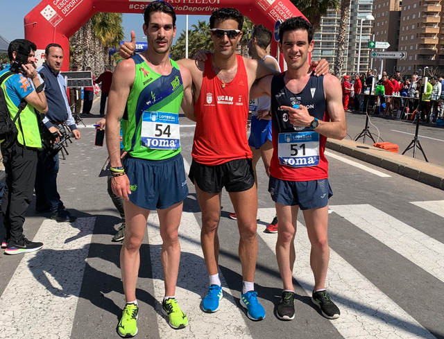 Campeones de España de 20km marcha