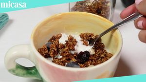 Muesli casero crujiente