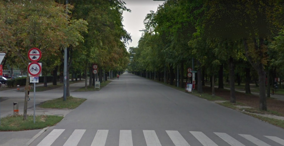 La Avenida Hauptallee de Viena donde Eliud Kipchoge intentará bajar de las 2 horas.
