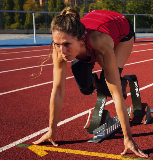 Sara Andrés Barrio, campeona en atletismo paralímpico