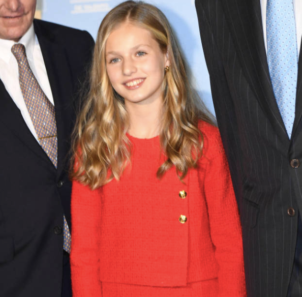 La princesa Leonor en los premios princesa Girona