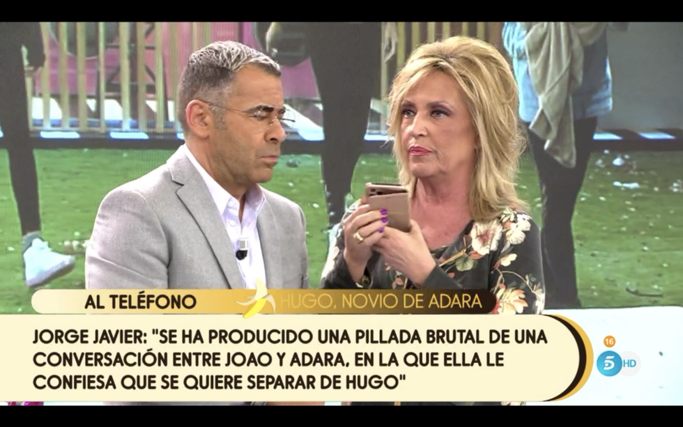 Adara le ha contado a Joao que se quiere separar de Hugo