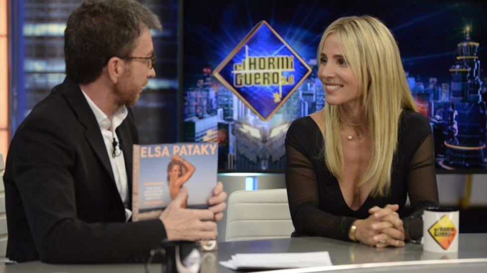 Elsa Pataky se divierte en 'El Hormiguero'