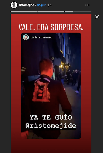 La misteriosa chaqueta de Risto Mejide