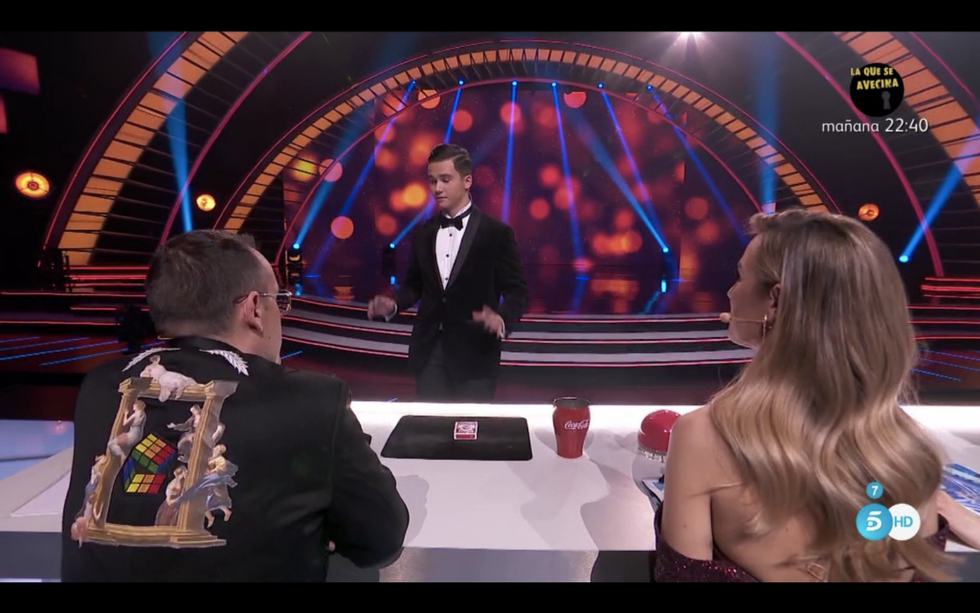 Risto se acuerda de sus hijos en Got Talent