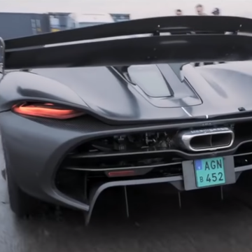 Koanigsegg Jesko Test drive vídeo
