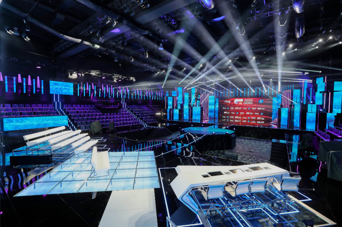 El plató de 'OT 2020'