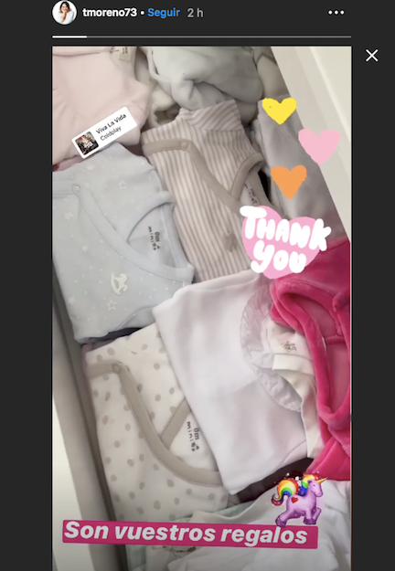 Toñi Moreno nos desvela los detalle de la pequeña Lola