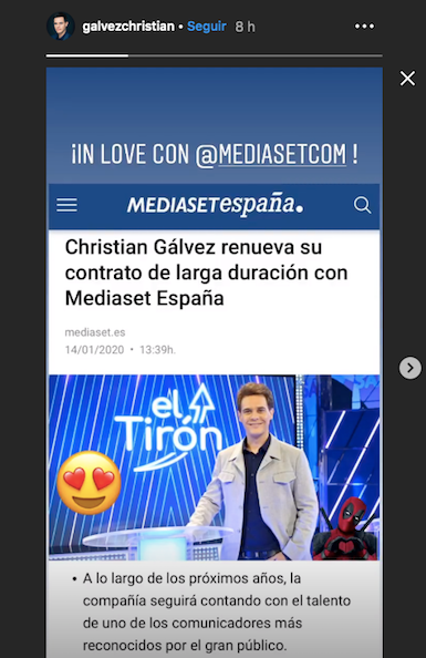 Christian Gálvez no será el presentador de Pasapalabra en Antena 3