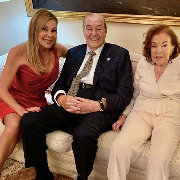 Ana Obregón celebra el cumpleaños de su padre
