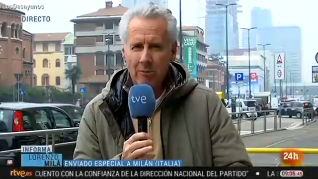 El discurso de Lorenzo Milá sobre el Corona Virus