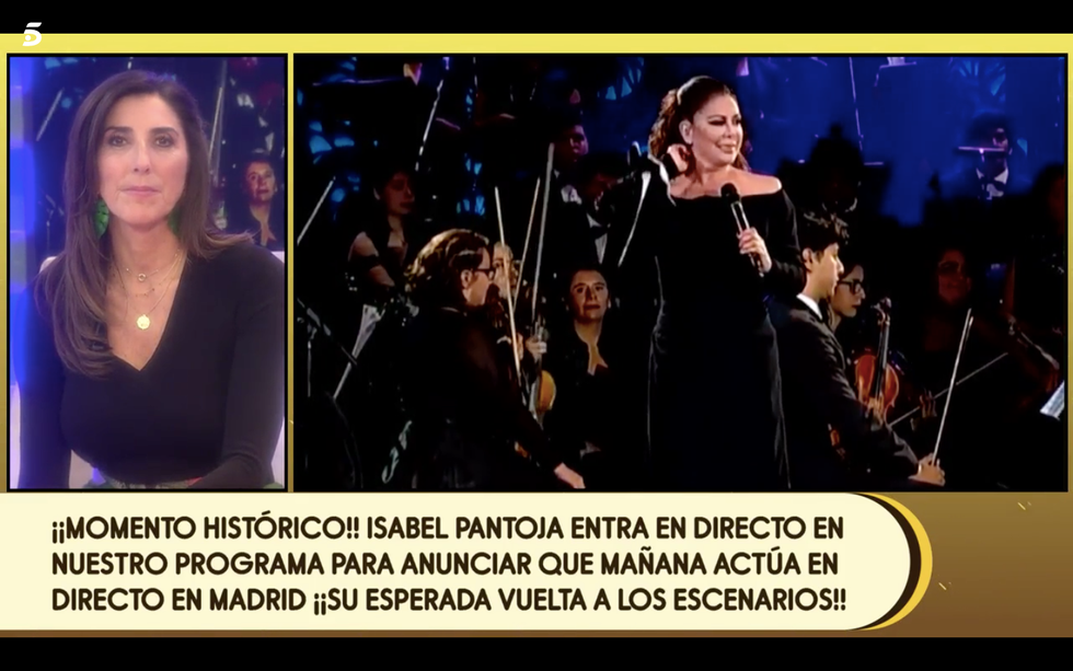 Isabel Pantoja está lista para su gran día