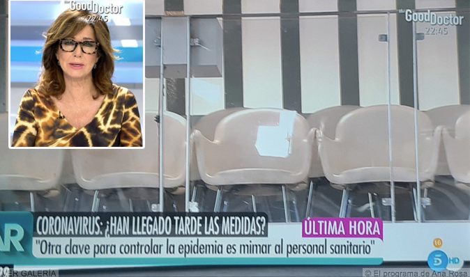 'El programa de AR' se protege frente al coronavirus