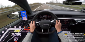Audi RS 6 en la Autobahn