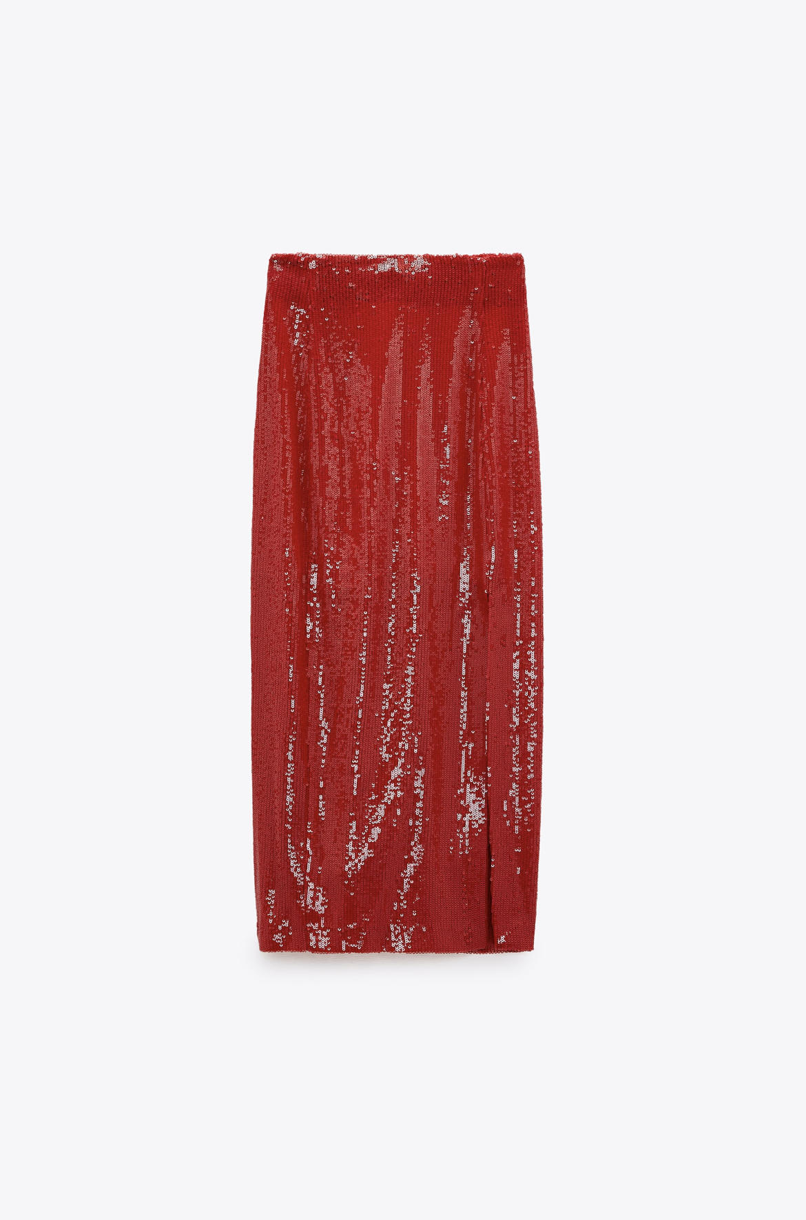regreso la falda roja de Zara