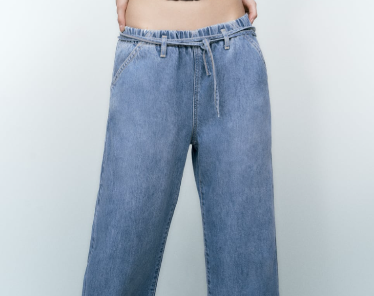 Estos pantalones elásticos de 17 € de rebajas de Zara hacen un cuerpazo  I-N-C-R-E-Í-B-L-E