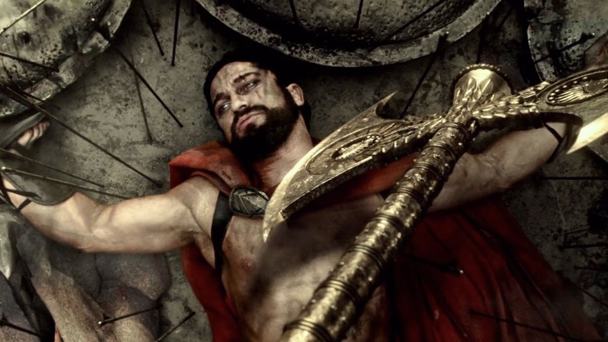 preview for Gerard Butler's training for '300'