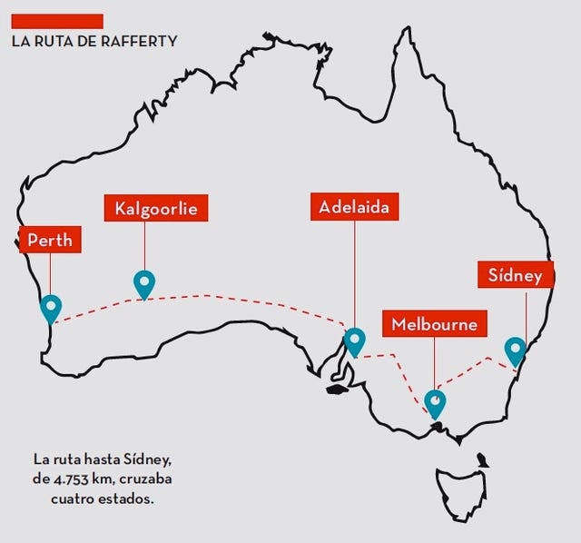 la ruta de tony rafferty