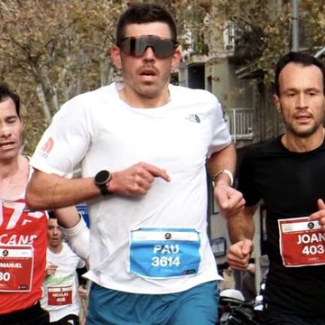 pau capell corre el 10k en ruta de la cursa moritz sant antoni