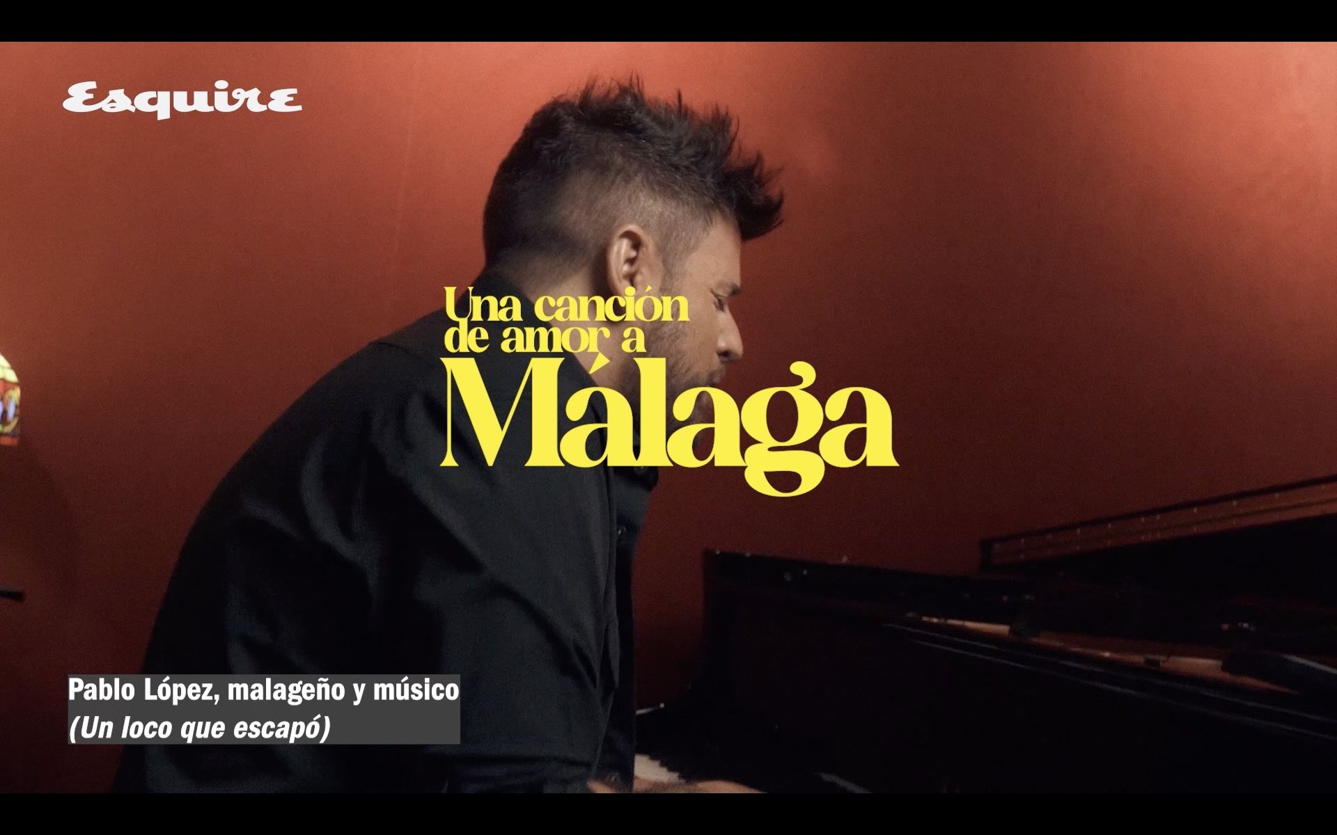 Una canción de amor dedicada a Málaga, Capital Esquire 2024