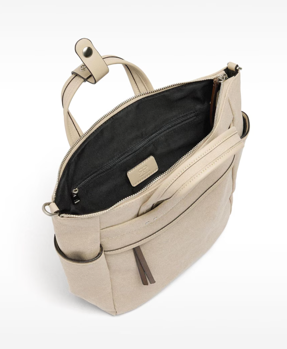 parfois mochila de mujer multiposición con varios compartimentos