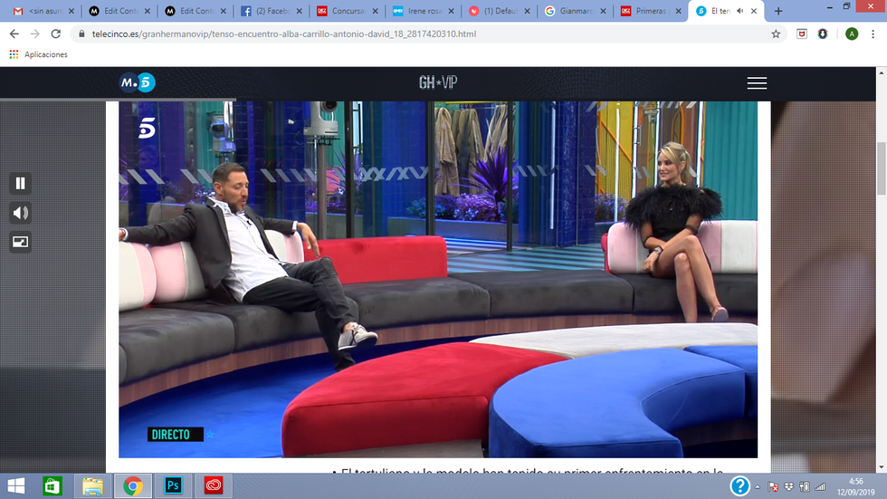 Alba Carrillo y Antonio David Flores en 'GH Vip 7'