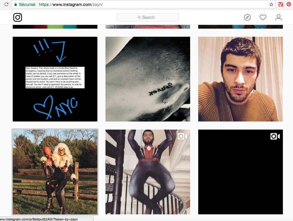 Zayn Malik Purges Entire Instagram Account and Gigi Hadid Photos ...