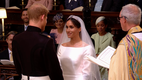 preview for Meghan Markle's dress is as beautiful as you hoped