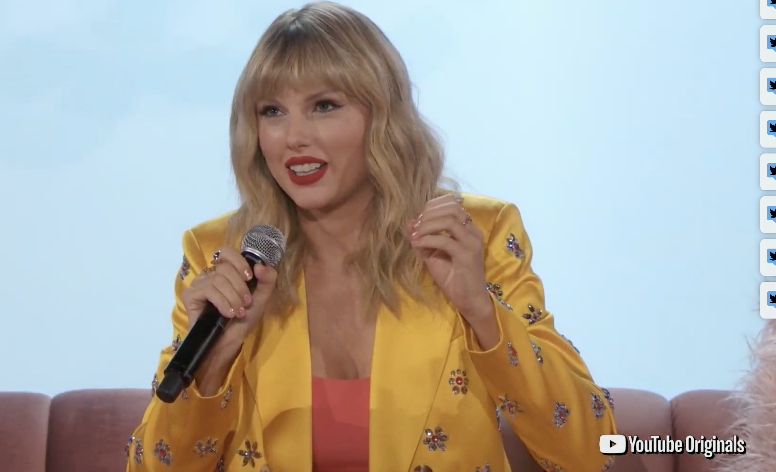 What Taylor Said During Her 'Lover' YouTube Live About Album and Fashion