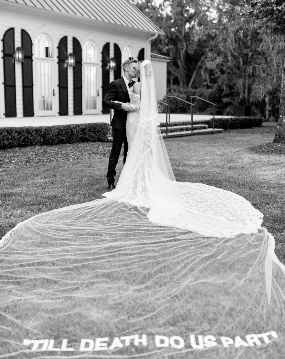 Hailey Baldwin Bieber Shares First Look at Her Wedding Dress