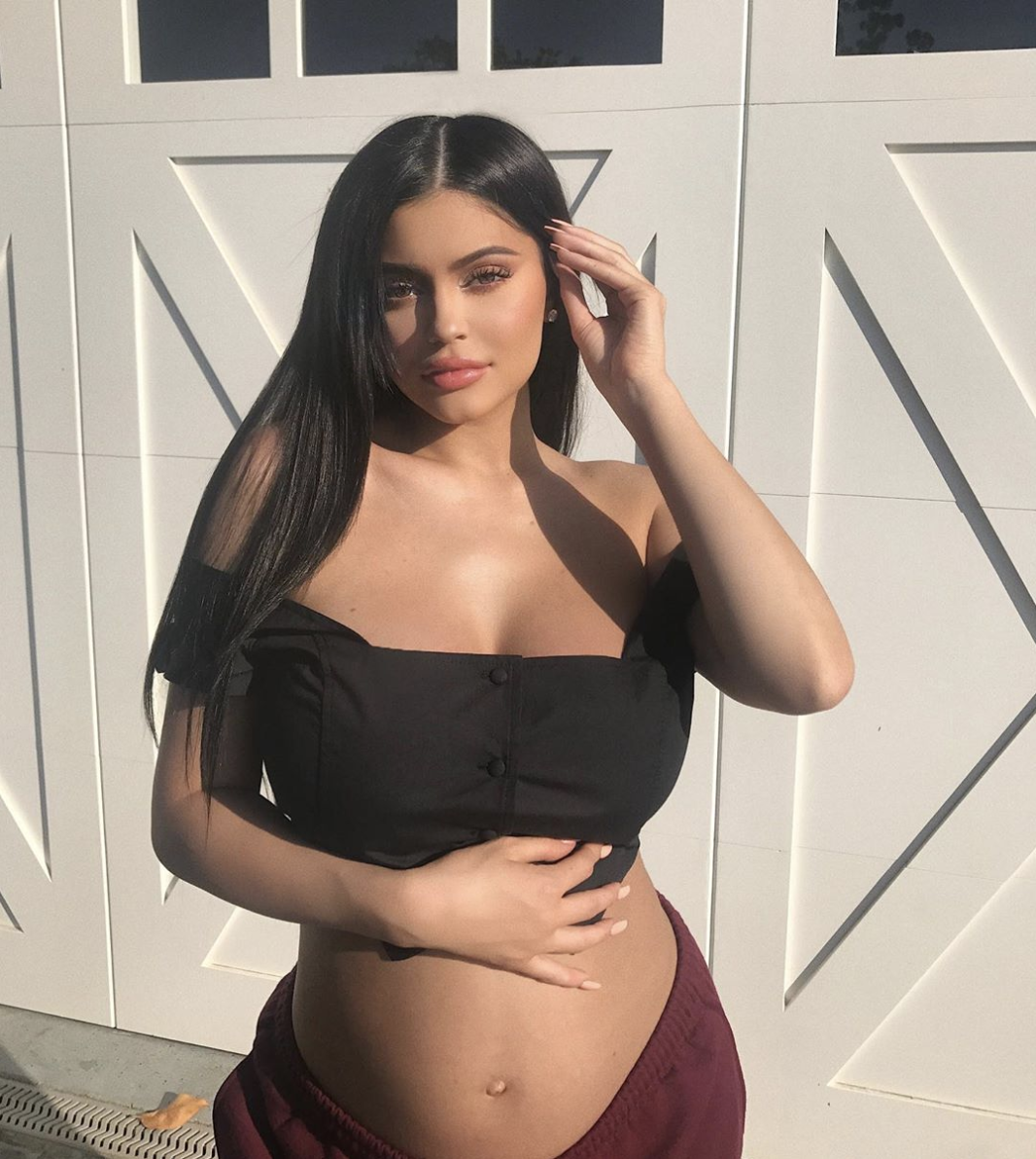 Kylie Jenner and Travis Scott Have Instagram Exchange Before She Posts  Pregnancy Throwback Photo