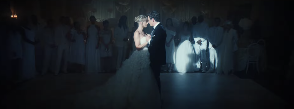 taylor swift and miles teller in i bet you think about me
