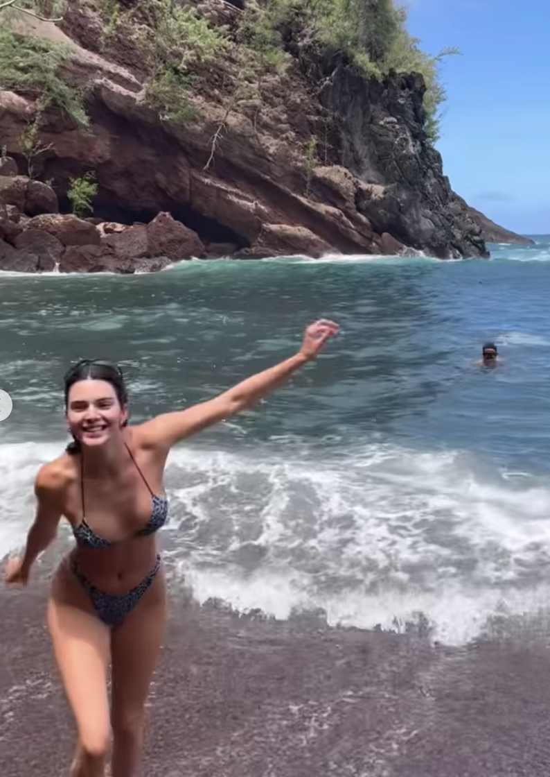 Kendall Jenner Shares Bikini and Devin Booker Photos From Hawaii Trip