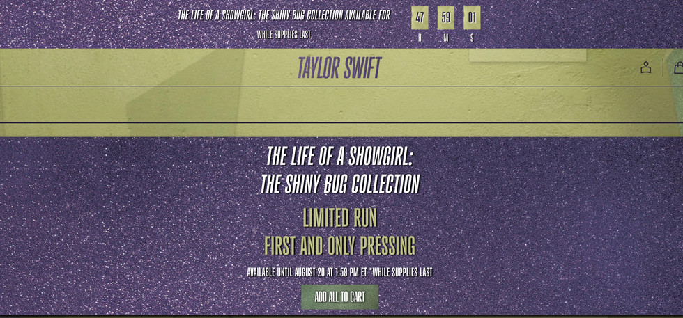 taylor swift's 2 pm announcement