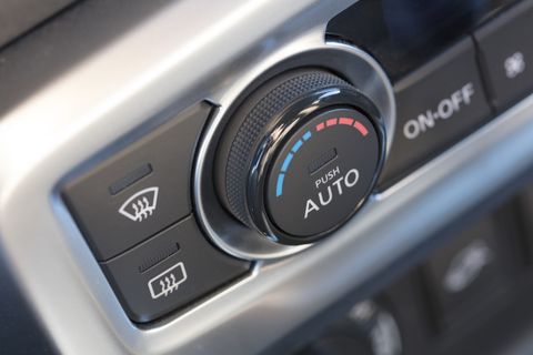 car air conditioner control unit