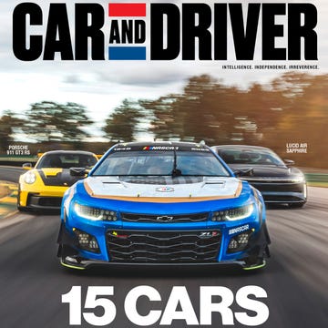 car and driver march april 2024 issue cover