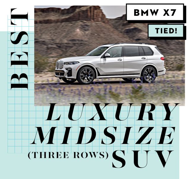 best car awards best luxury midsize suv   bmw x7