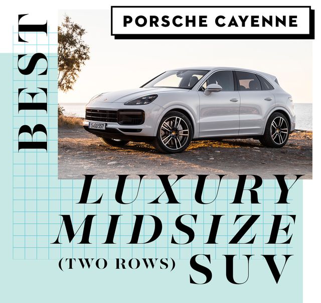 best car awards best luxury midsize suv   porsche cayenne
