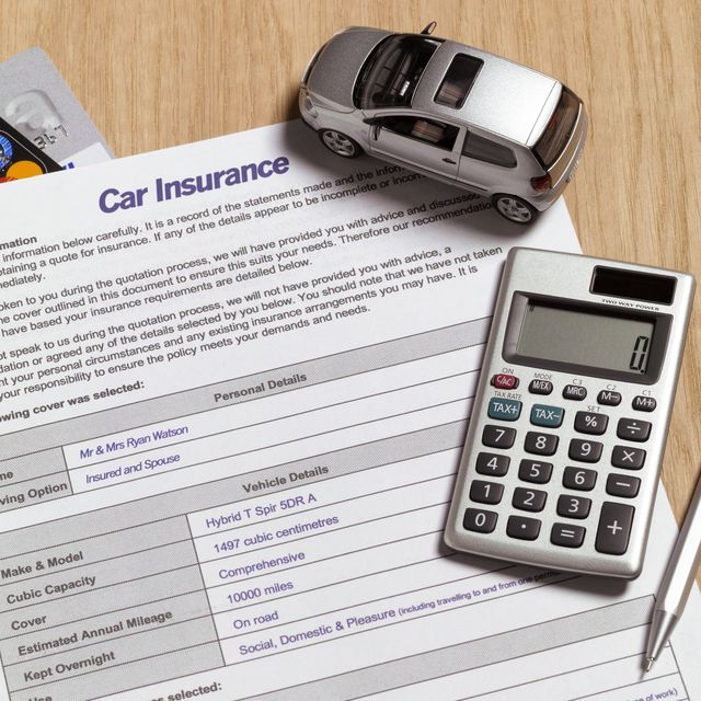 car insurance paperwork