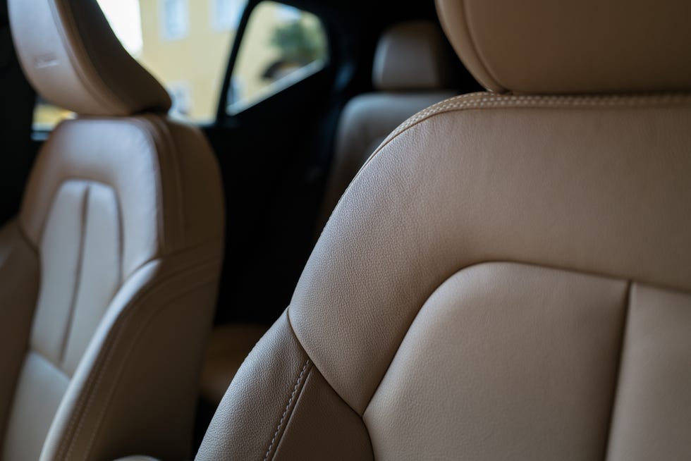 car interior shot